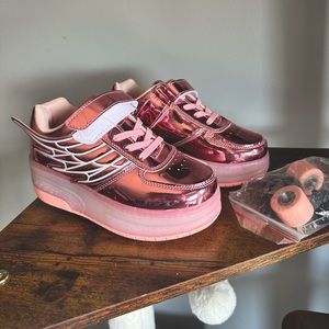 Pink Wheely sneakers